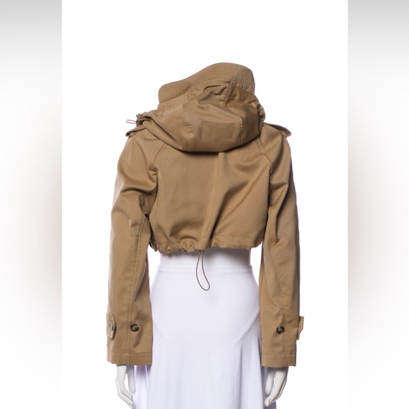 Weekend max mara cropped trench coat M - Picture 9 of 10